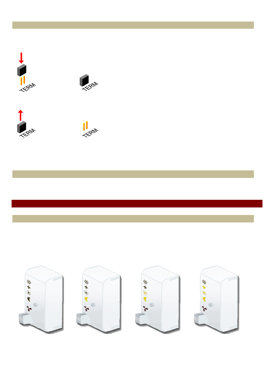 Terminator, Addressing, Anti-freeze, night, day or comfort mode | Velleman VMB1TSW User Manual | Page 13 / 24