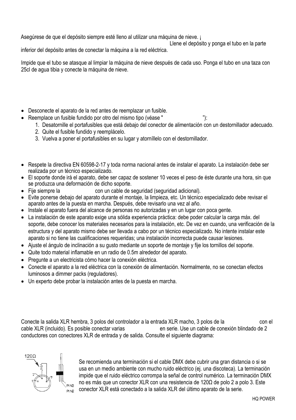 Instalación | Velleman VDP1000SWN User Manual | Page 12 / 16