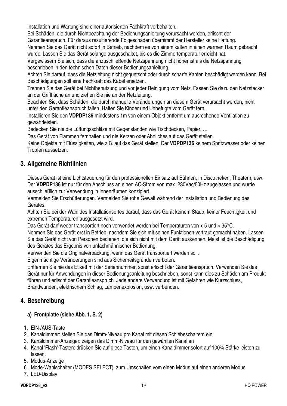 Velleman VDPDP136 User Manual | Page 19 / 23