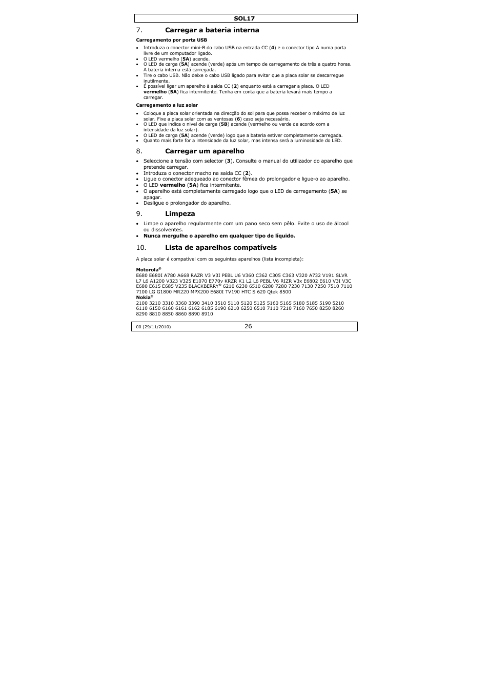 Velleman SOL17 User Manual | Page 26 / 36