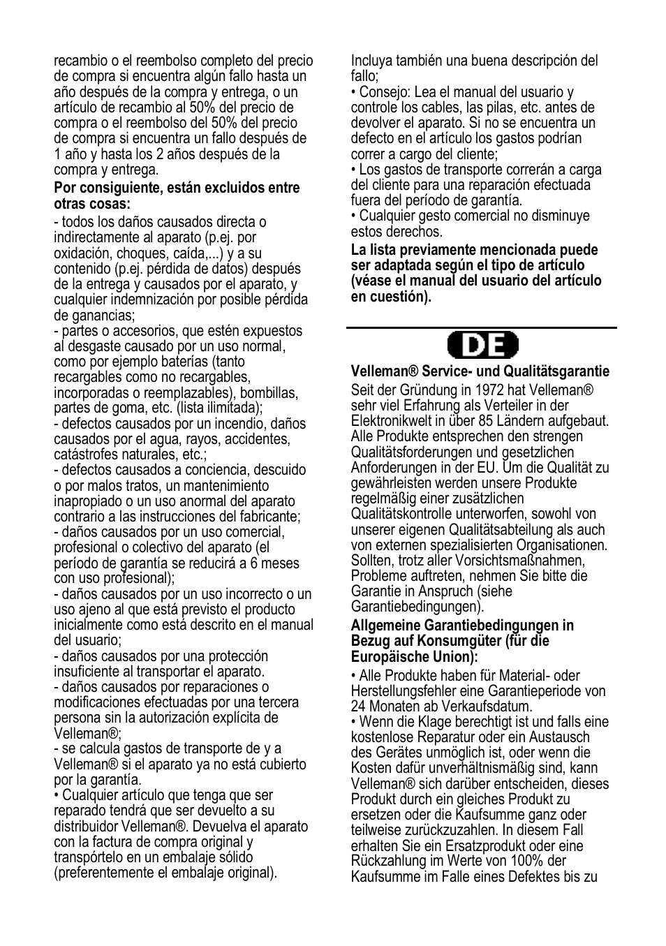 Velleman PEM10D User Manual | Page 17 / 18