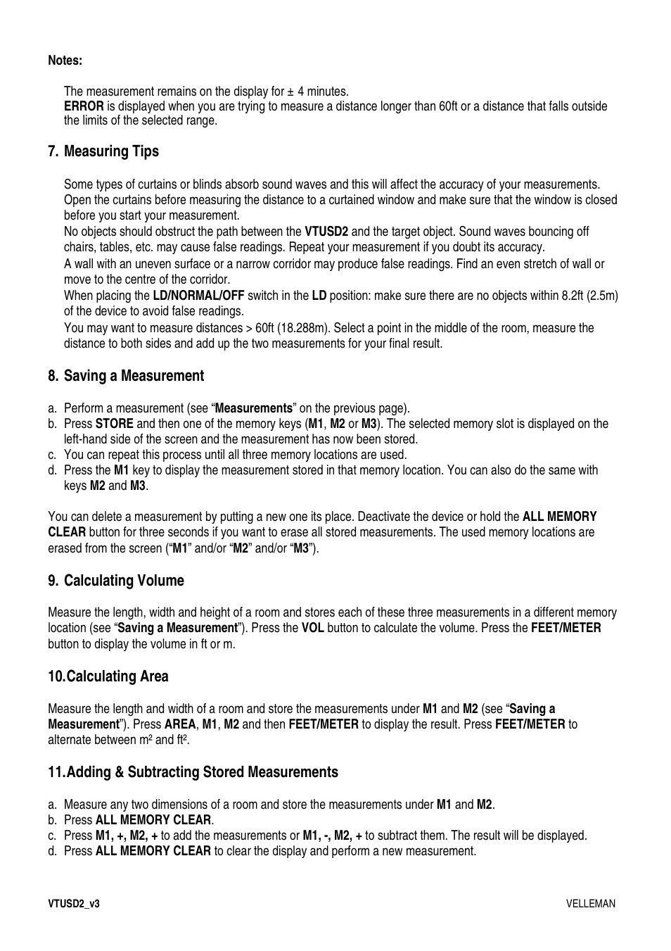 Velleman VTUSD2 User Manual | Page 2 / 15