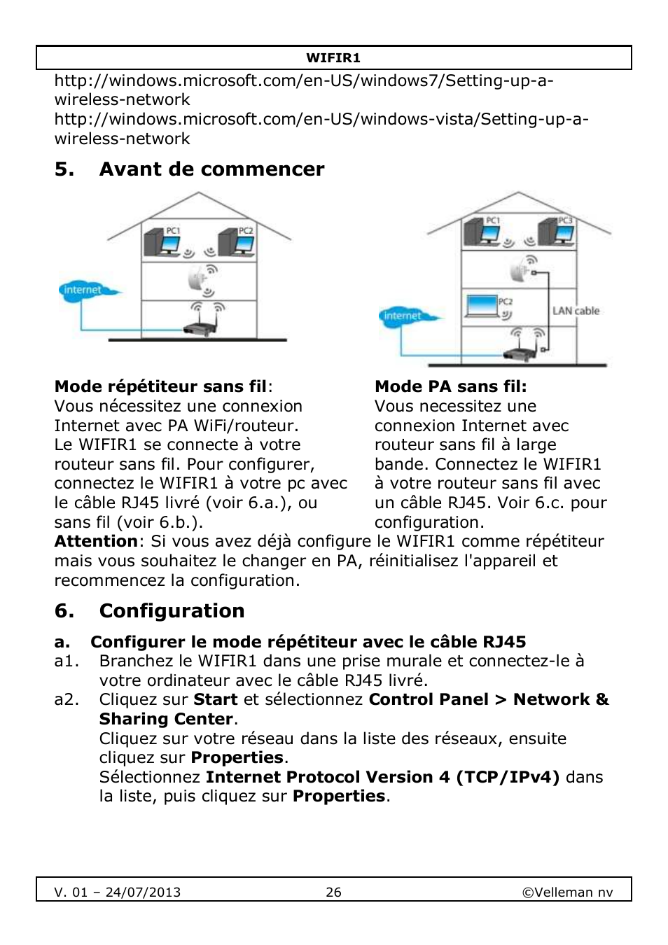 Velleman WIFIR1 User Manual | Page 26 / 55