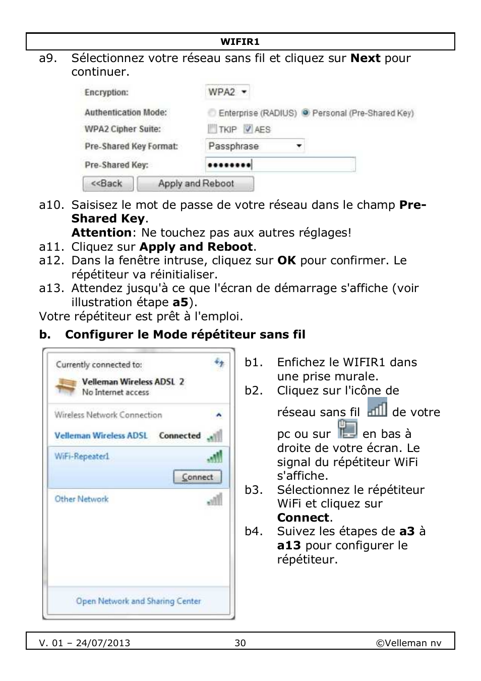 Velleman WIFIR1 User Manual | Page 30 / 55