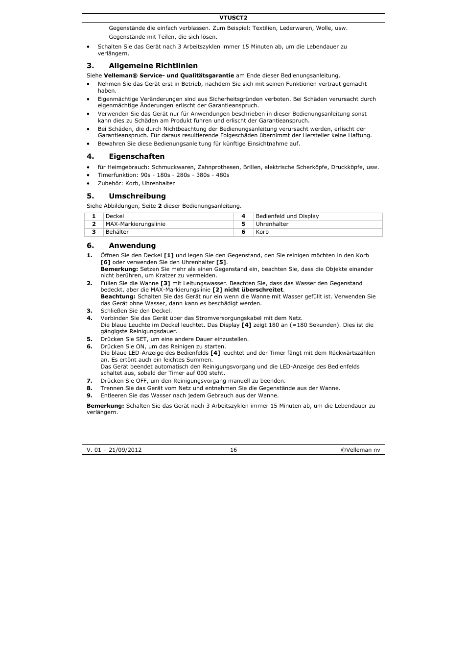 Velleman VTUSCT2 User Manual | Page 16 / 23