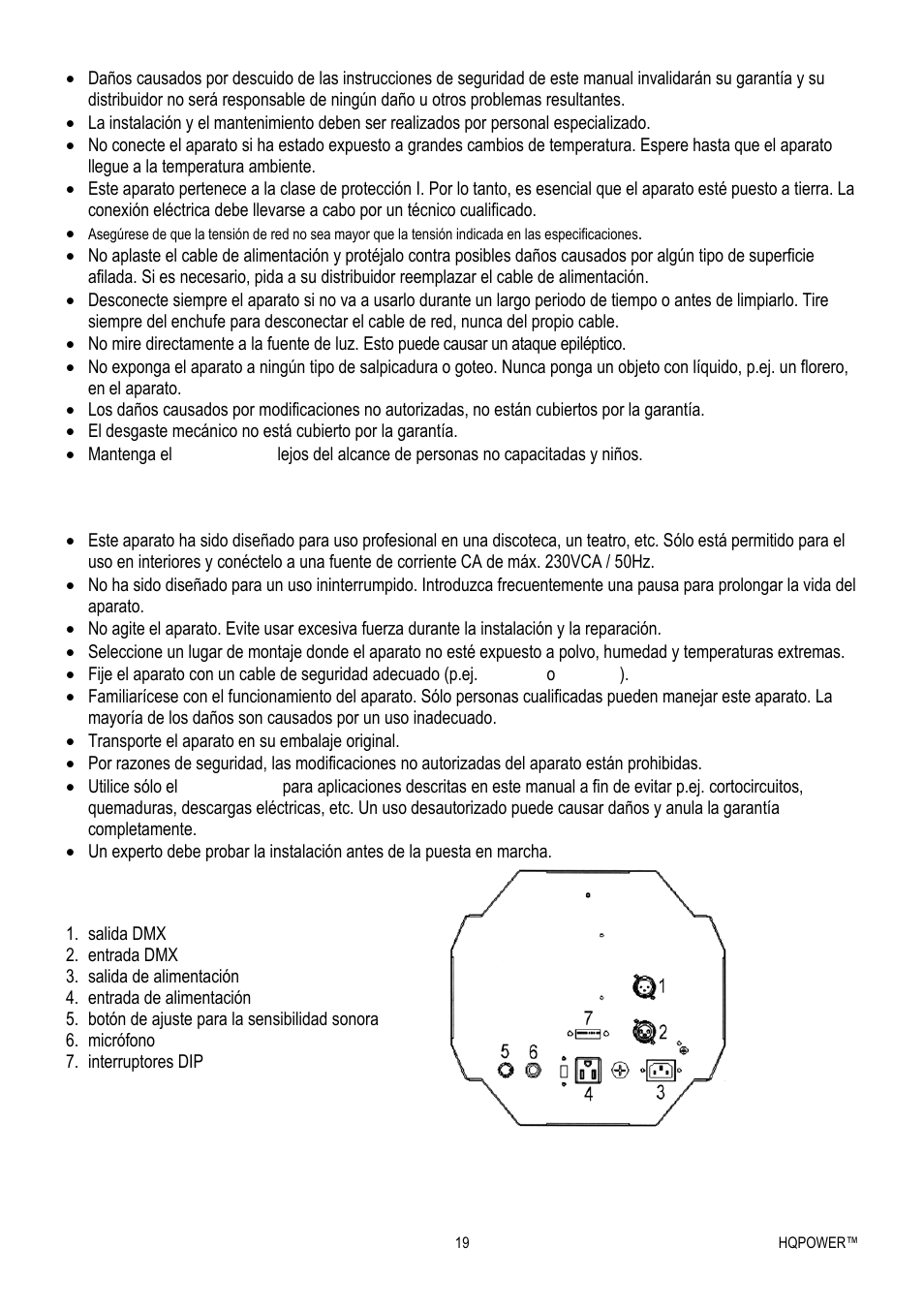 Velleman VDPL300MF4 User Manual | Page 19 / 32