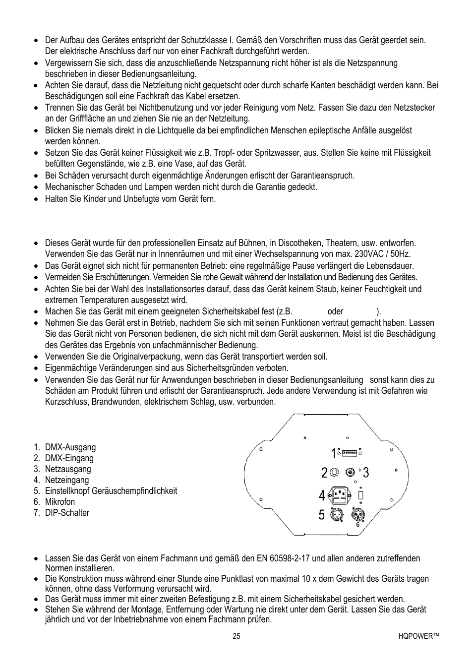 Velleman VDPL300MF4 User Manual | Page 25 / 32