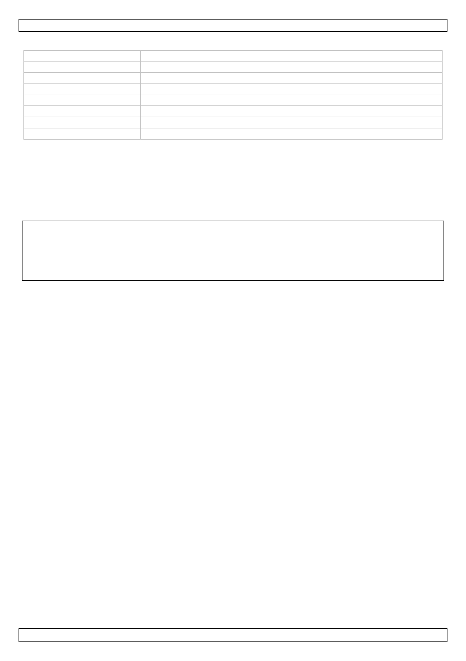 Technische specificaties | Velleman PA5U User Manual | Page 8 / 19