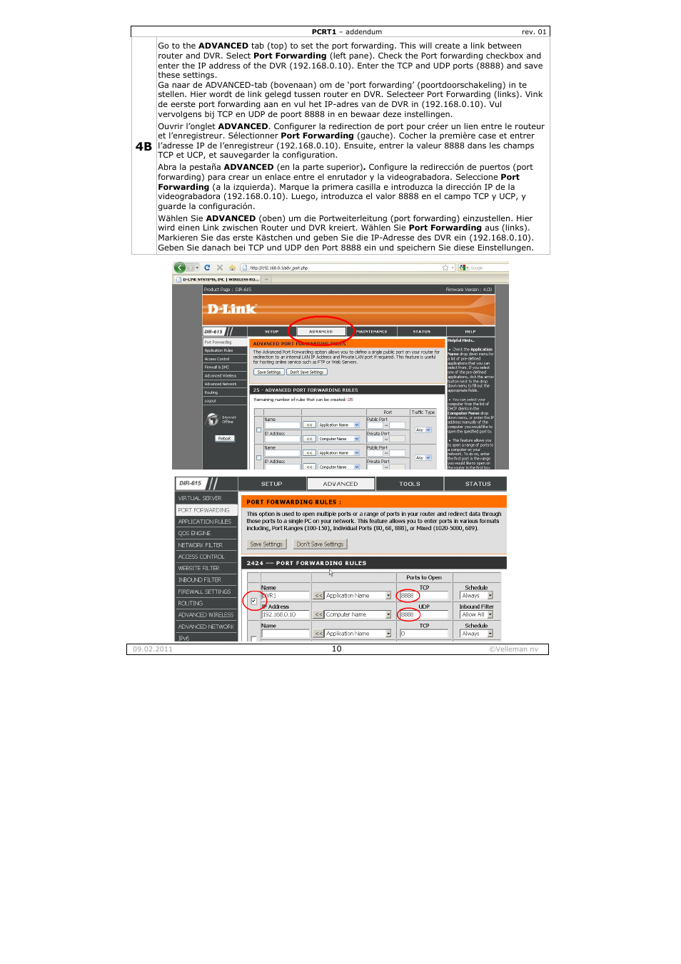 Velleman PCRT1 User Manual | Page 10 / 16