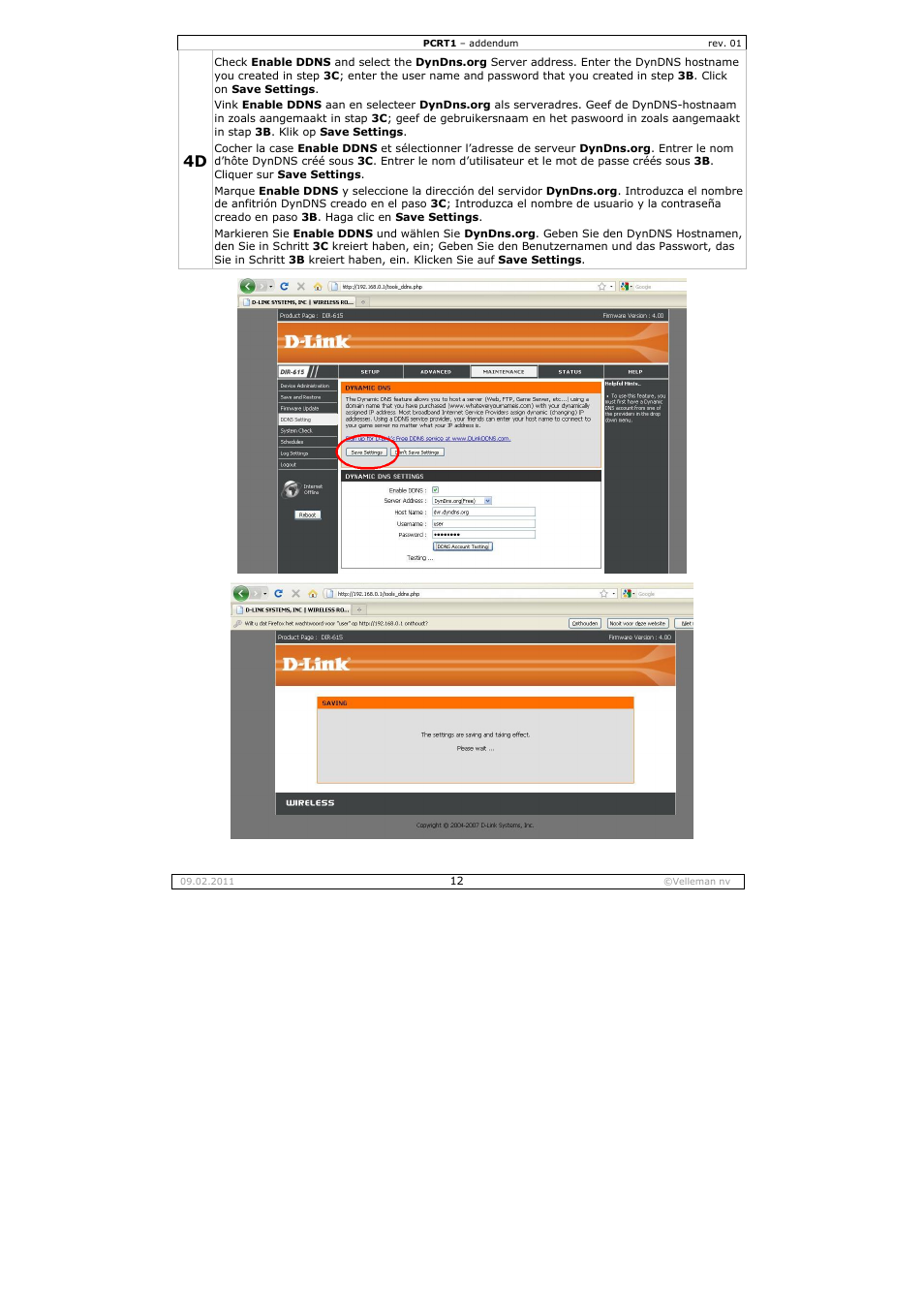 Velleman PCRT1 User Manual | Page 12 / 16