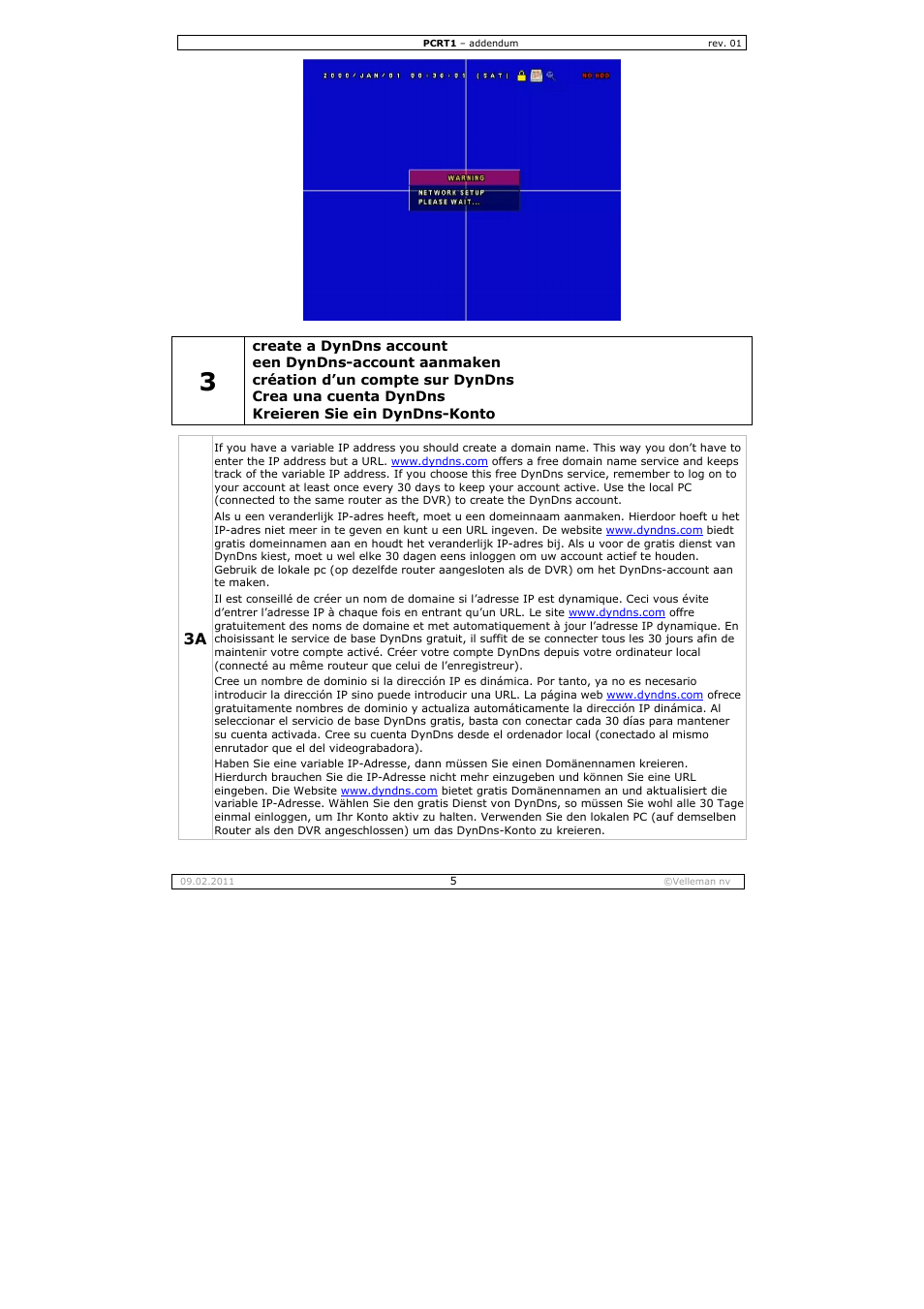 Velleman PCRT1 User Manual | Page 5 / 16