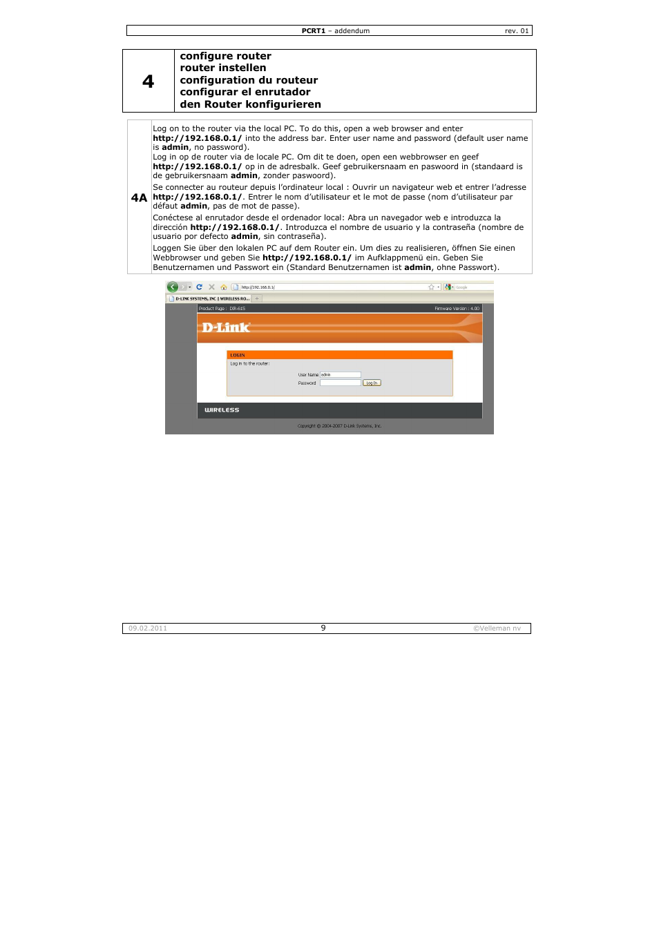 Velleman PCRT1 User Manual | Page 9 / 16