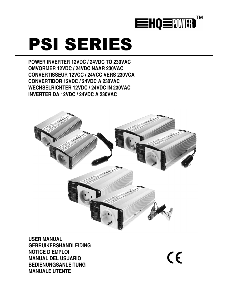 Velleman PSI600B User Manual | 29 pages