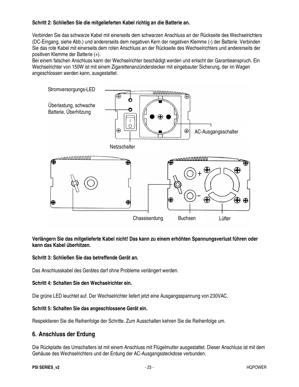 Velleman PSI600B User Manual | Page 23 / 29