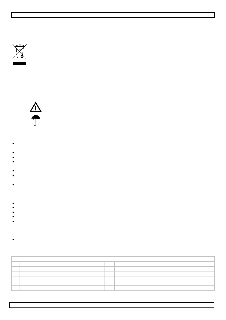 Bedienungsanleitung, Einführung, Sicherheitshinweise | Allgemeine richtlinien, Eigenschaften, Umschreibung | Velleman WSPT1 User Manual | Page 19 / 31