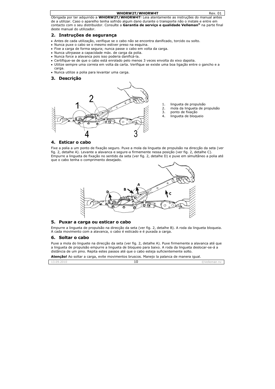 Velleman WHORW2T User Manual | Page 10 / 14