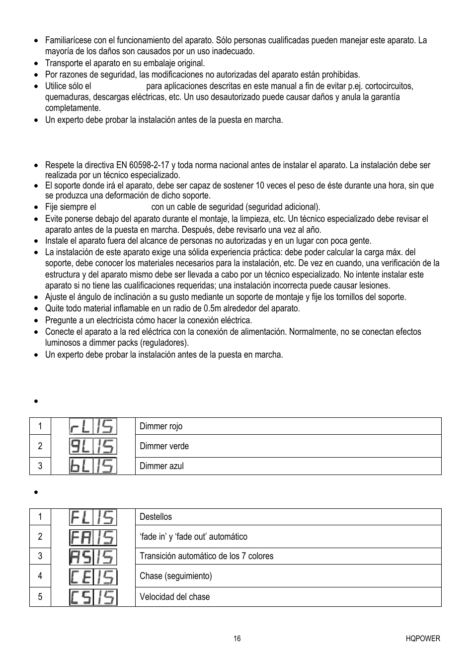 Velleman VDPLOW3601 User Manual | Page 16 / 22