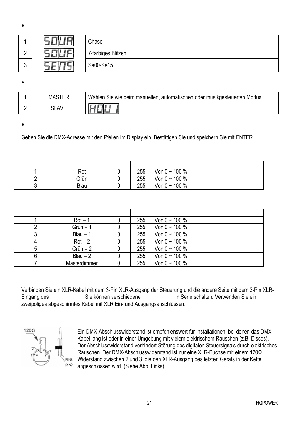 Velleman VDPLOW3601 User Manual | Page 21 / 22
