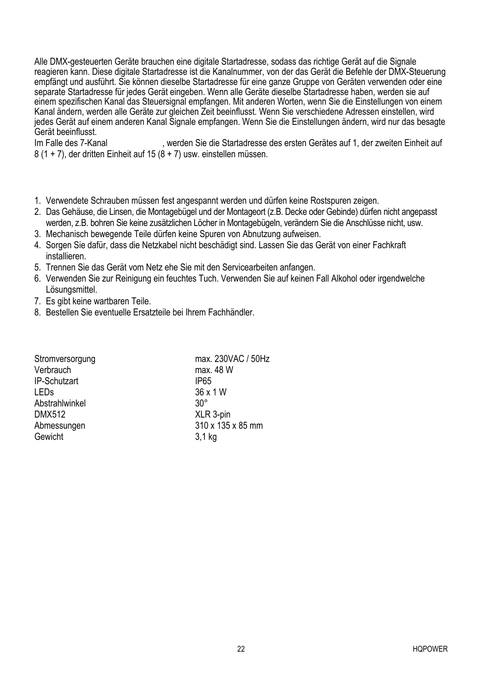 Velleman VDPLOW3601 User Manual | Page 22 / 22