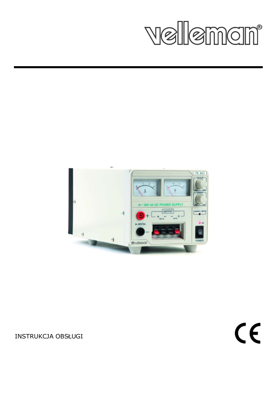 Velleman PS603 User Manual | 17 pages