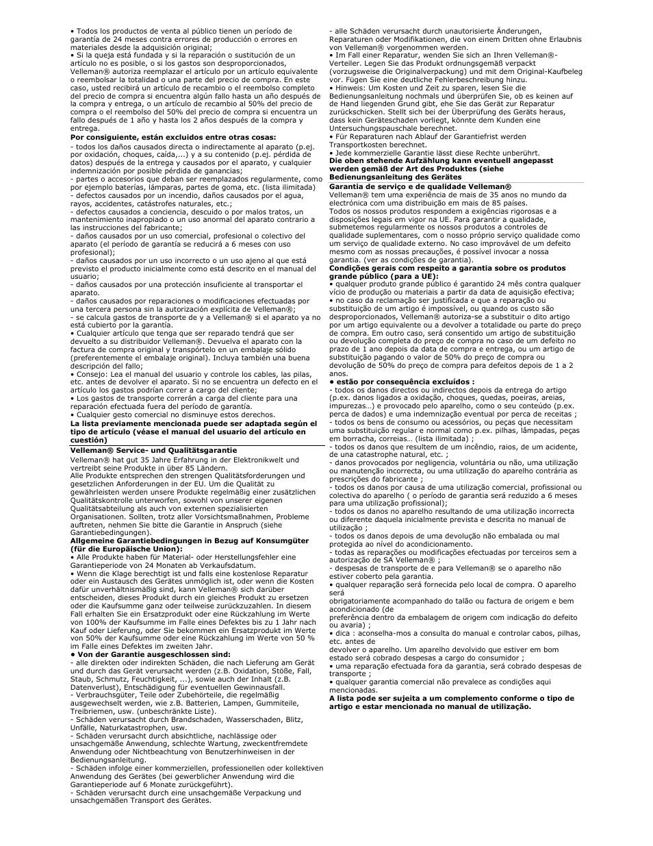 Velleman WB029 User Manual | Page 11 / 11