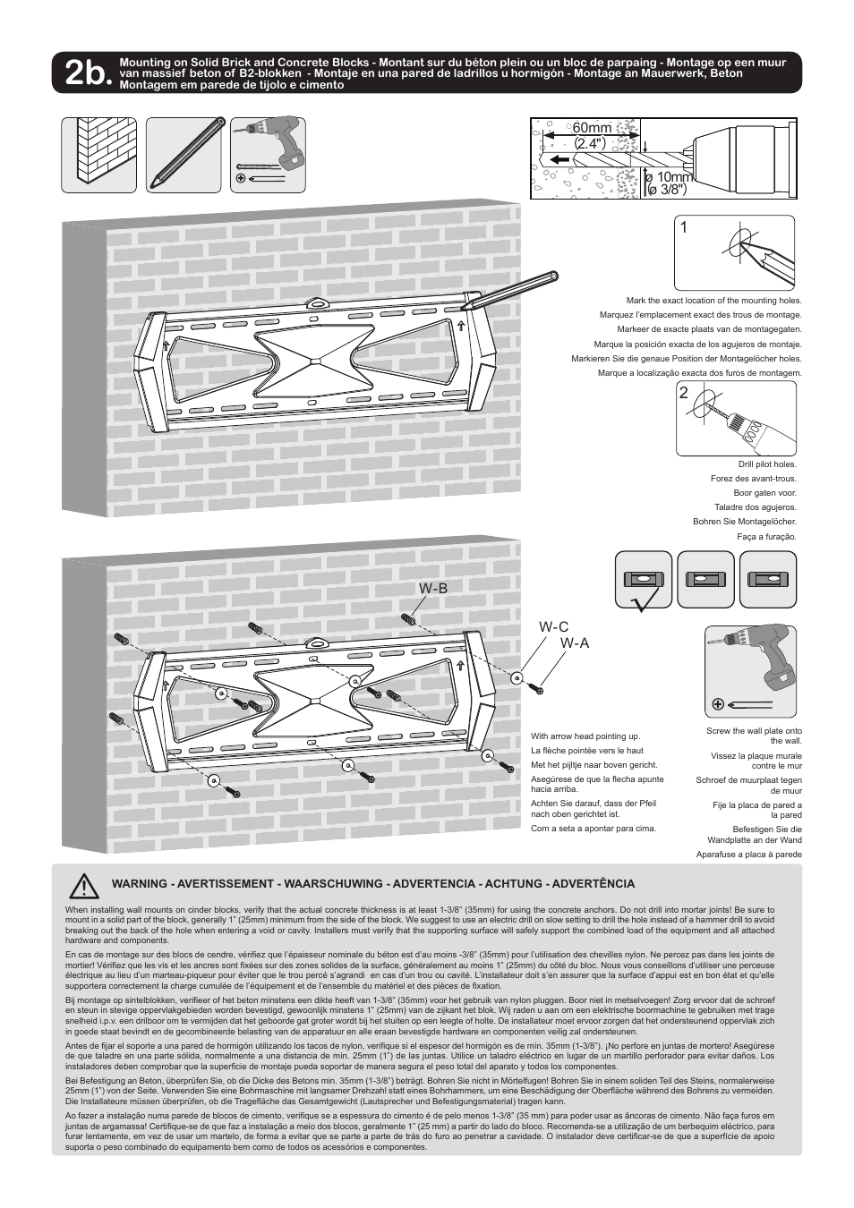 W-a w-c w-b | Velleman WB044 User Manual | Page 5 / 12