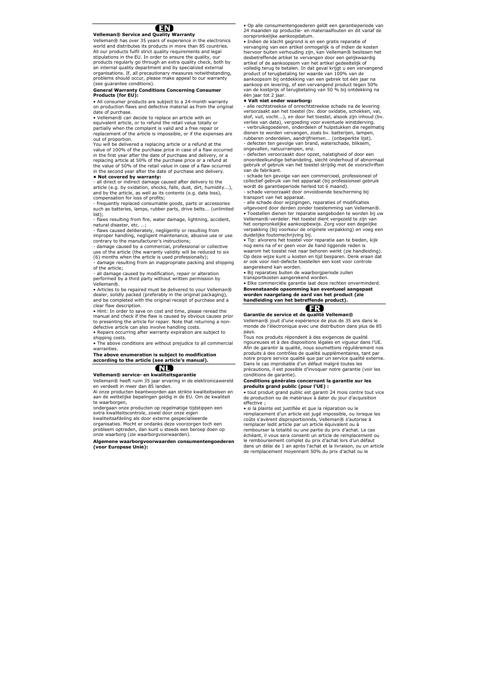 Velleman VTUSC3 User Manual | Page 17 / 19
