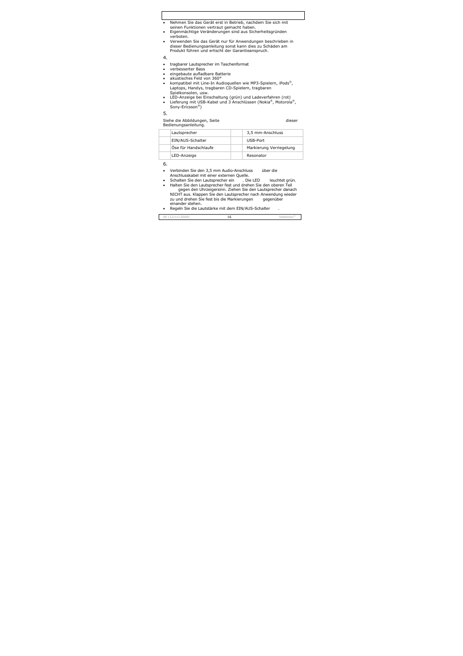 Pcmpsp | Velleman PCMPSP User Manual | Page 16 / 17