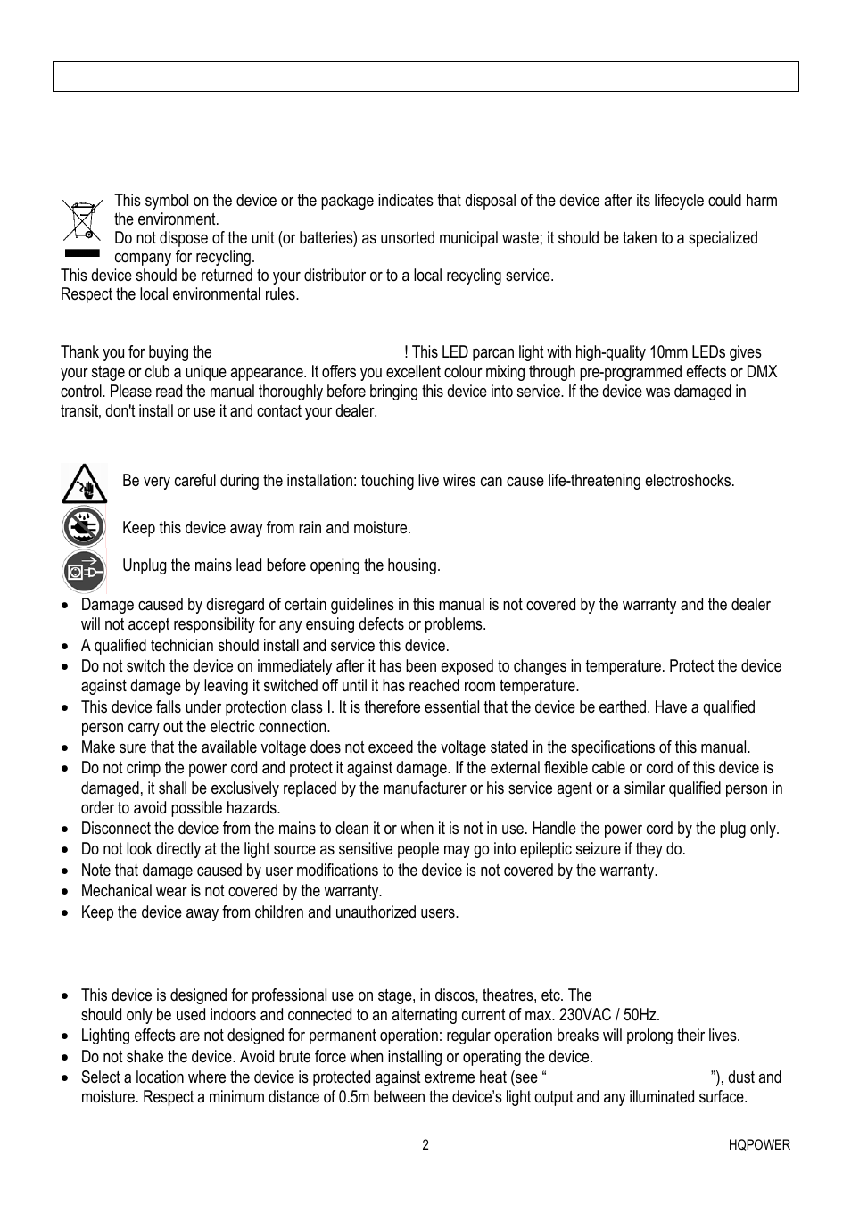 Velleman VDPLP56SB2 User Manual | Page 2 / 23