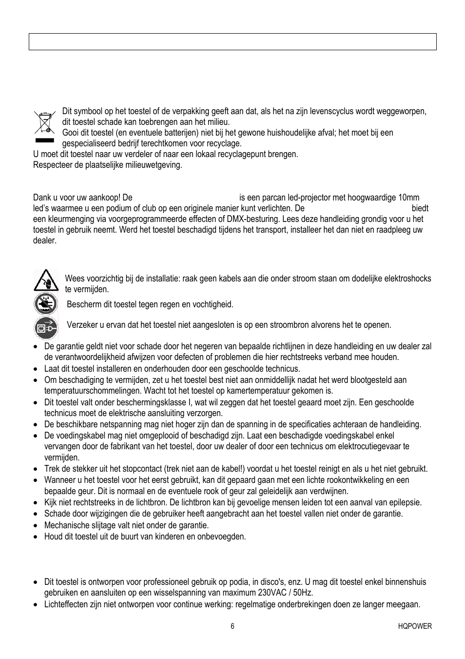 Velleman VDPLP56SB2 User Manual | Page 6 / 23