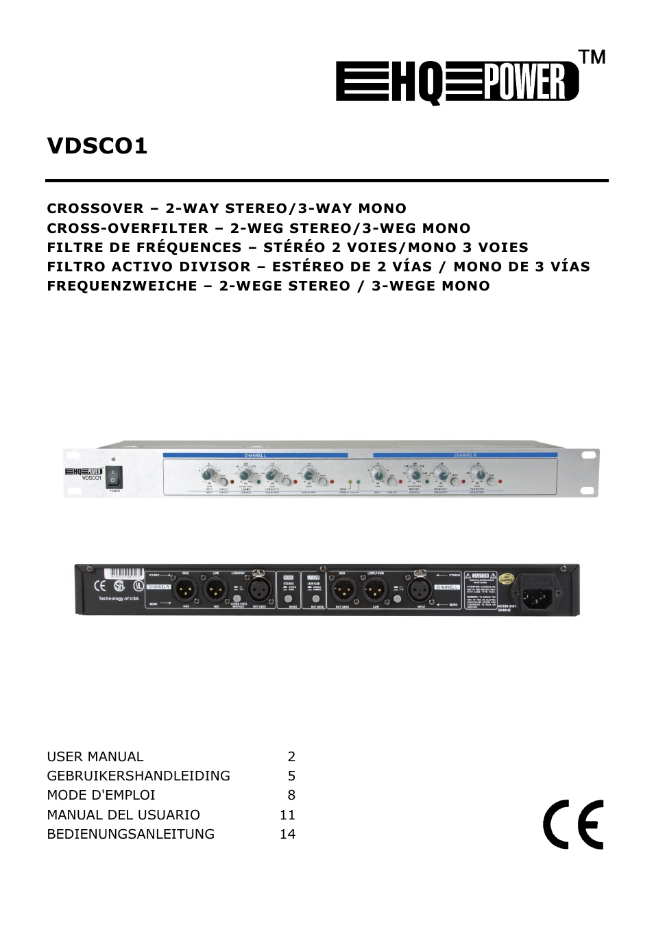 Velleman VDSCO1 User Manual | 18 pages