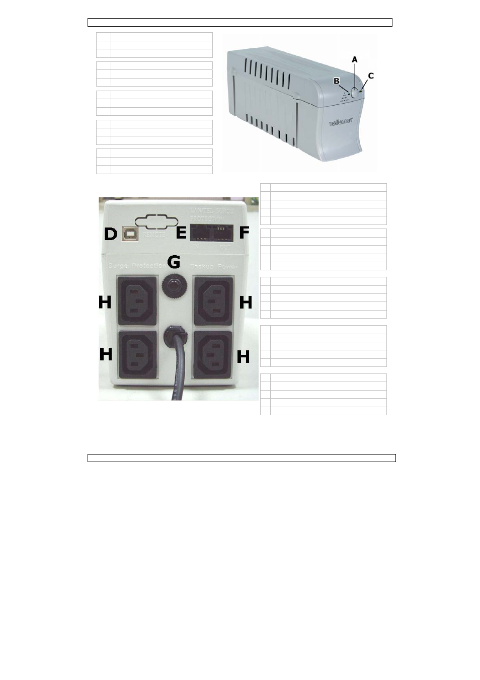 Velleman UPS600N1 User Manual | Page 2 / 22