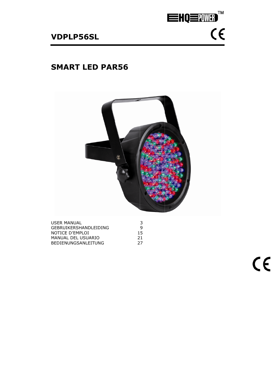 Velleman VDPLP56SL User Manual | 34 pages