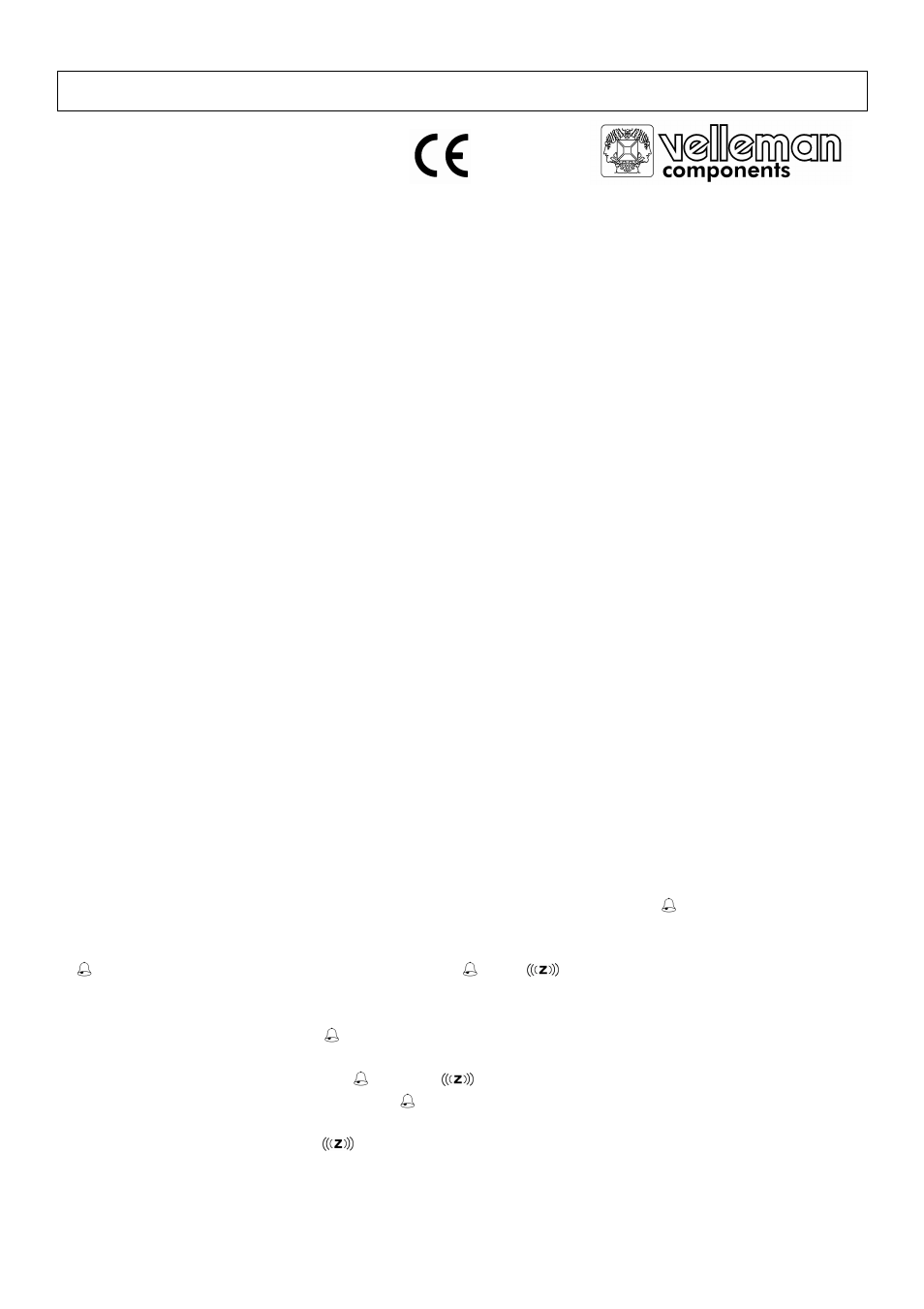 Velleman WS805 User Manual | 11 pages