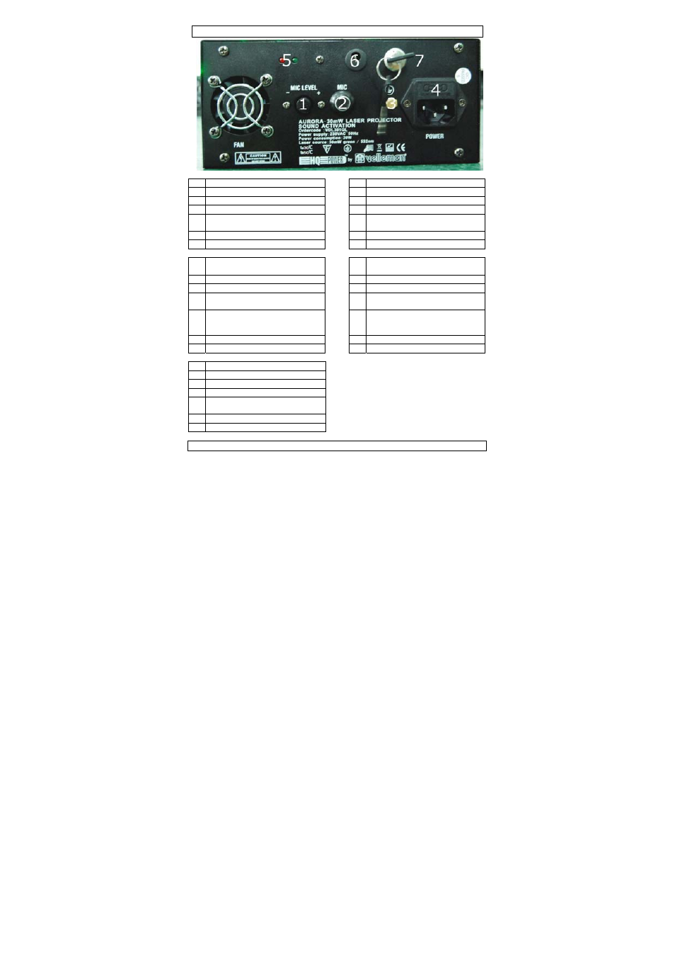 Velleman VDL301GL User Manual | Page 2 / 26