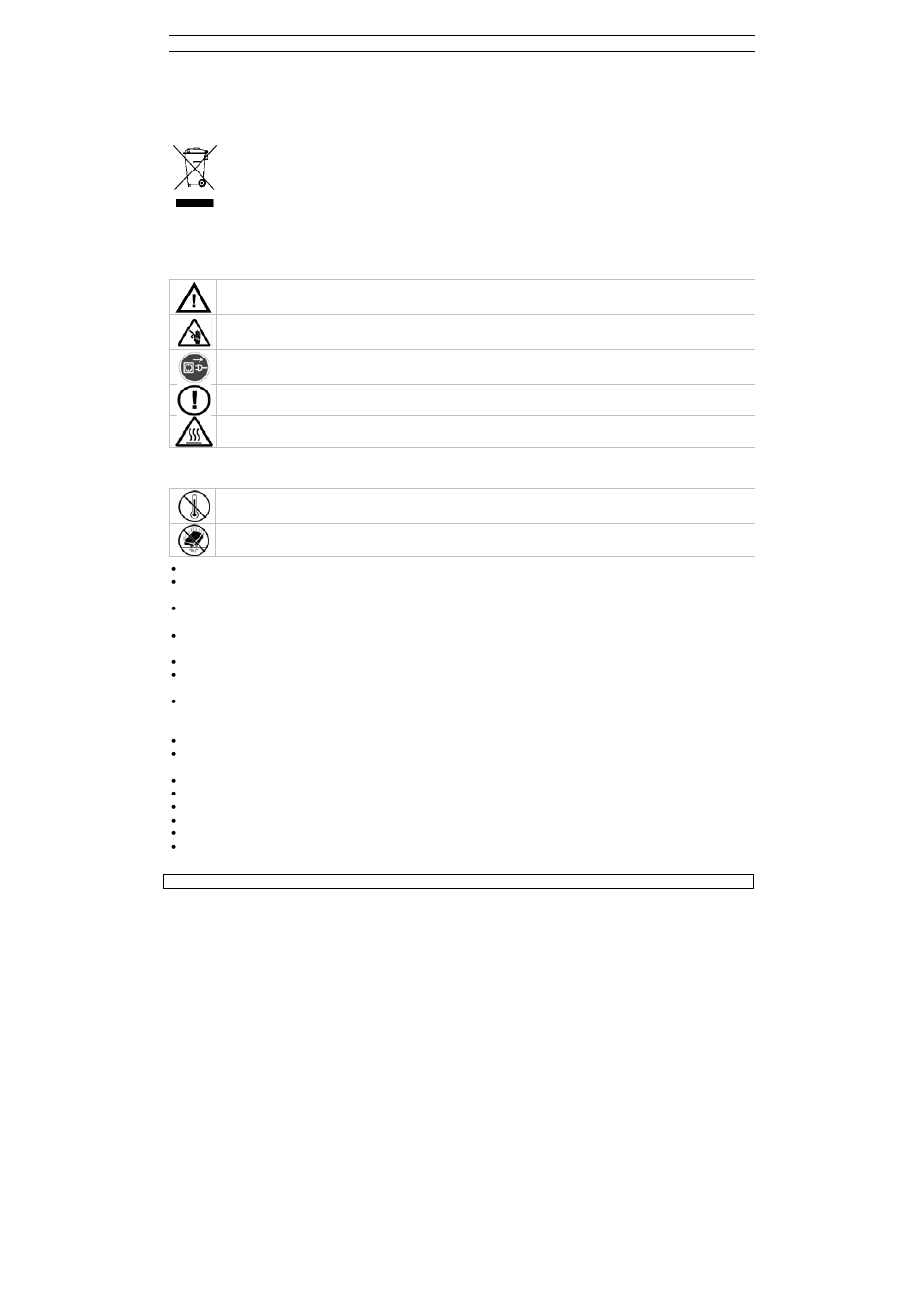 User manual, User m, Anual | Velleman RLLF120x User Manual | Page 2 / 14