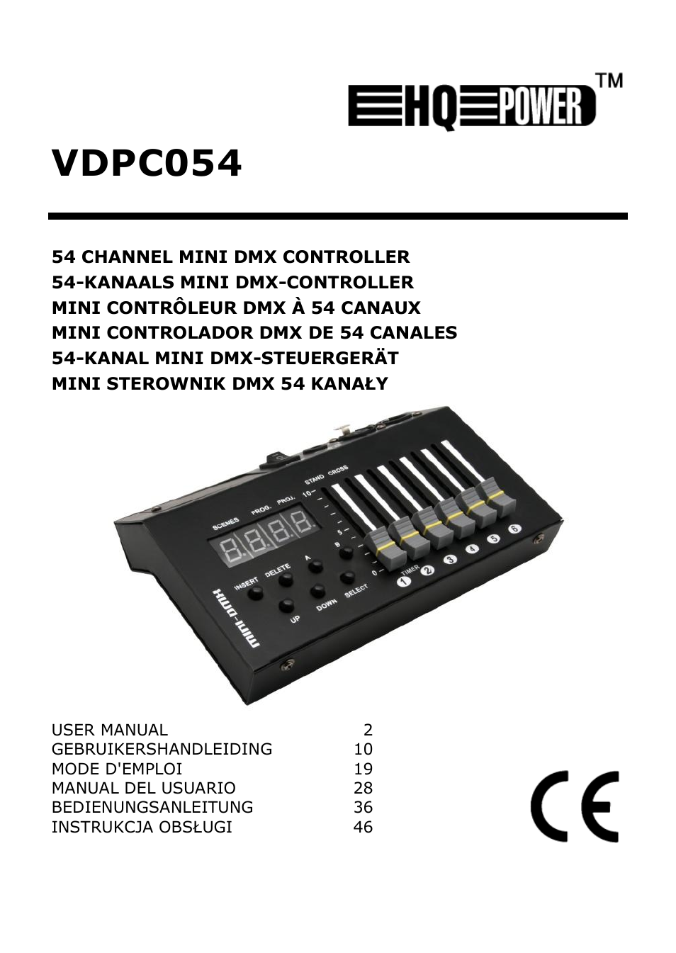 Velleman VDPC054 User Manual | 58 pages
