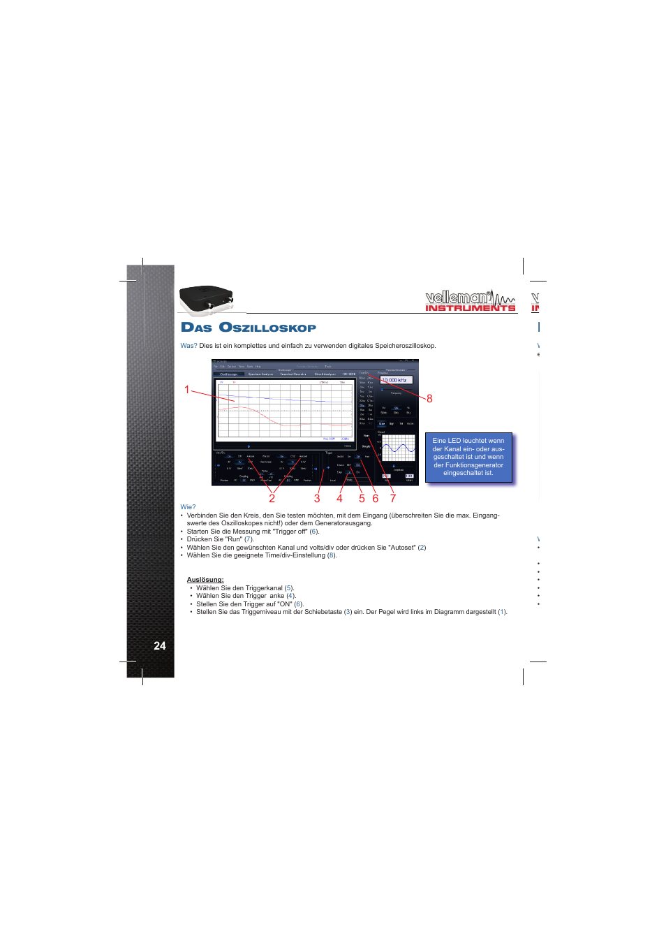 Velleman PCSU200 User Manual | Page 24 / 36