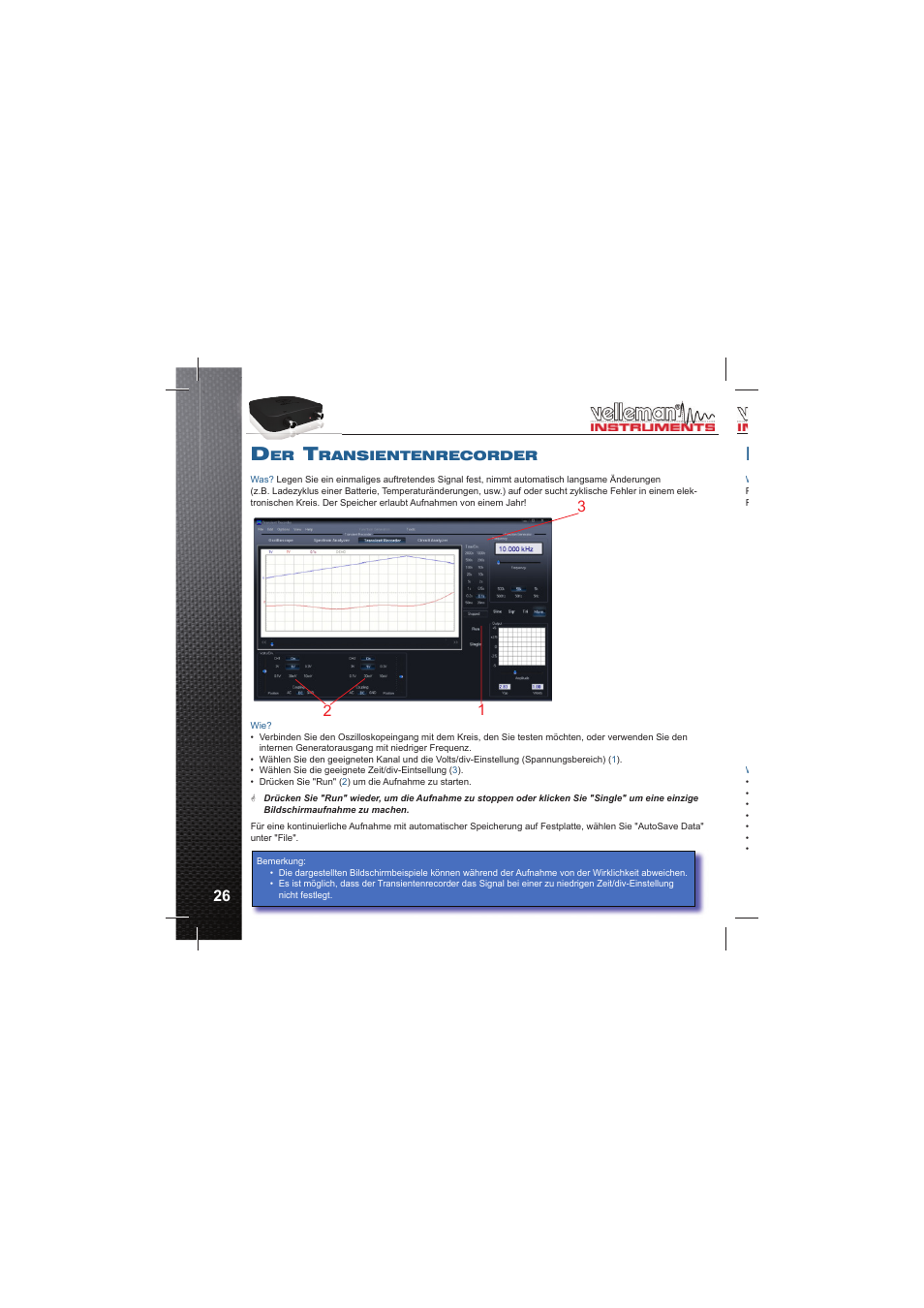 Velleman PCSU200 User Manual | Page 26 / 36