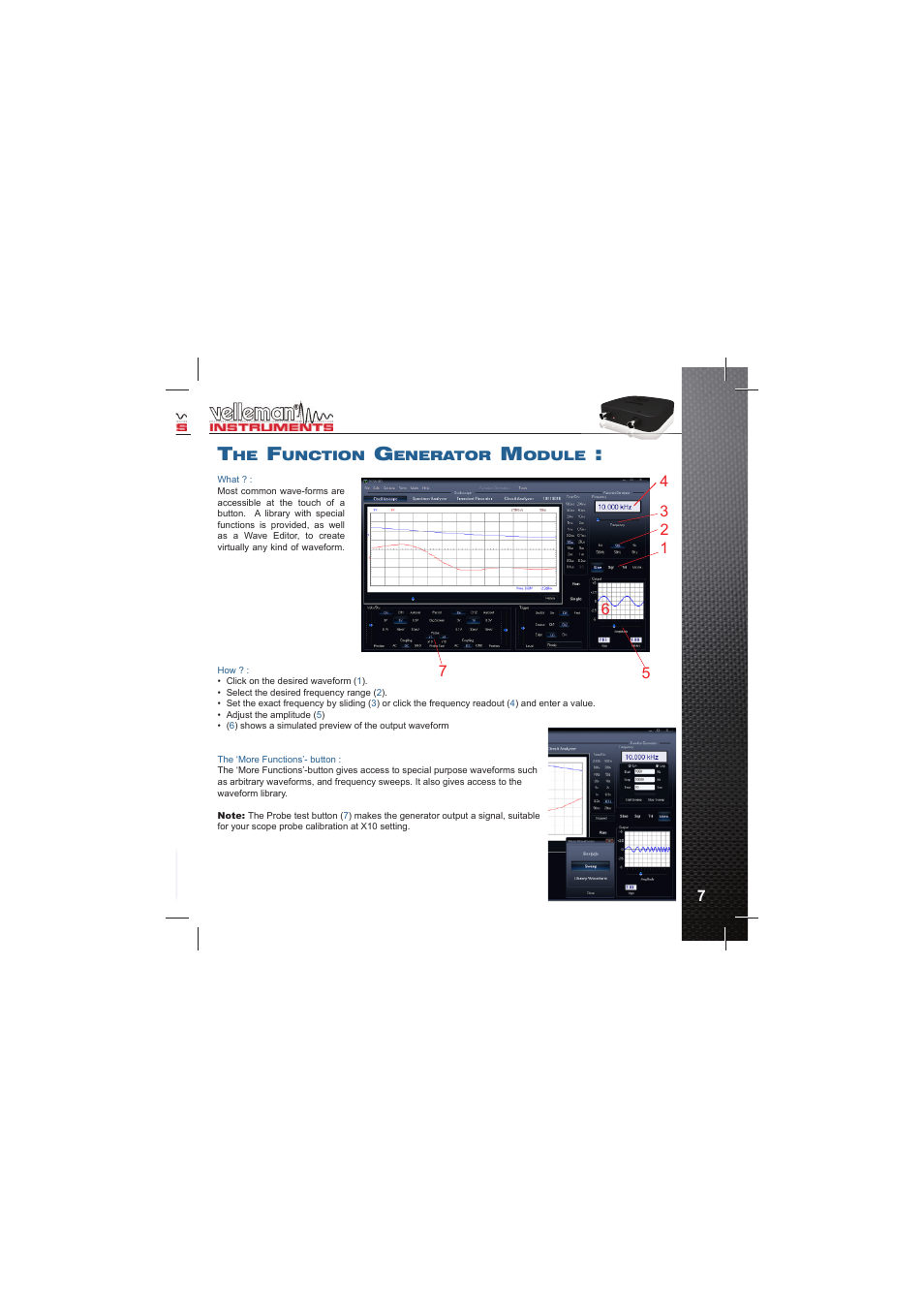 Velleman PCSU200 User Manual | Page 7 / 36