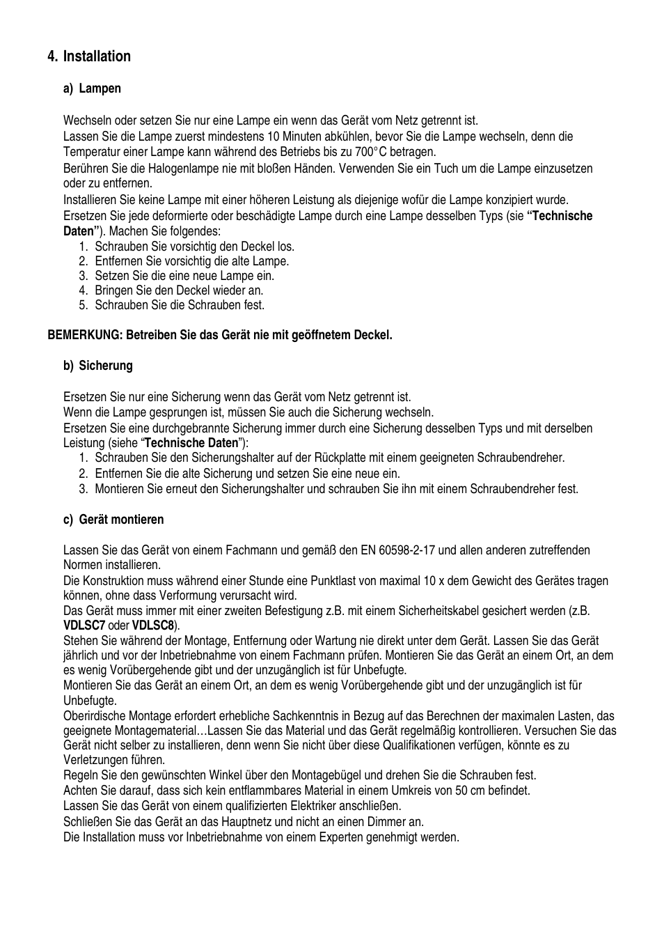 Velleman VDL508DSL User Manual | Page 13 / 14