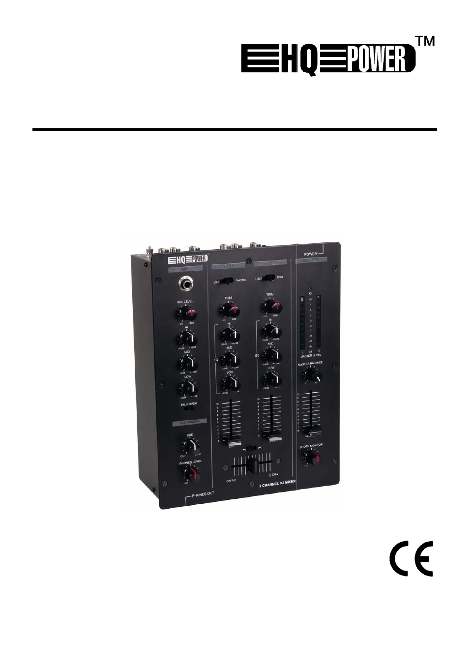 Velleman PROMIX220U User Manual | 23 pages