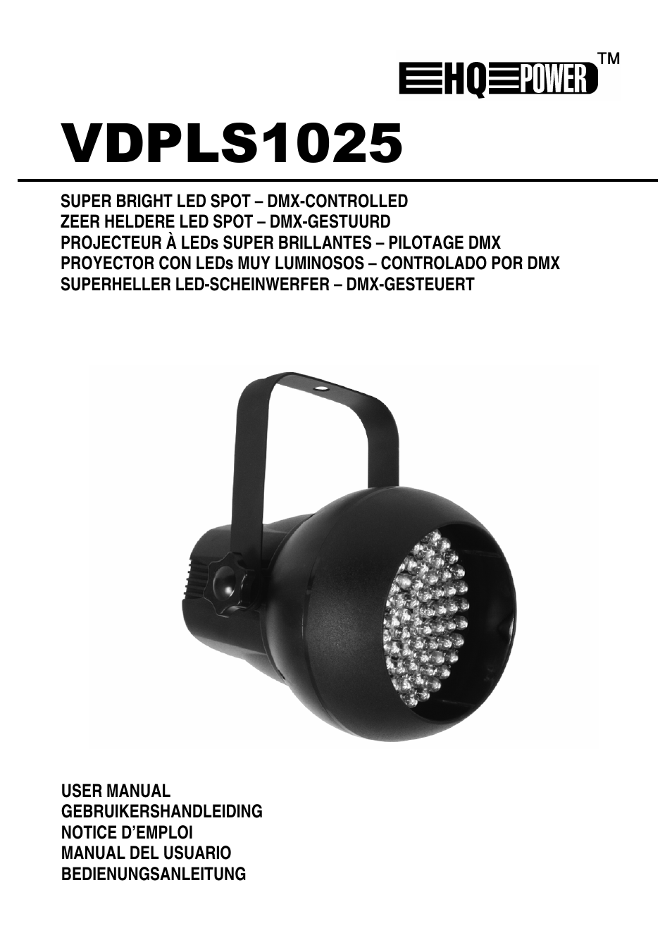 Velleman VDPLS1025 User Manual | 19 pages