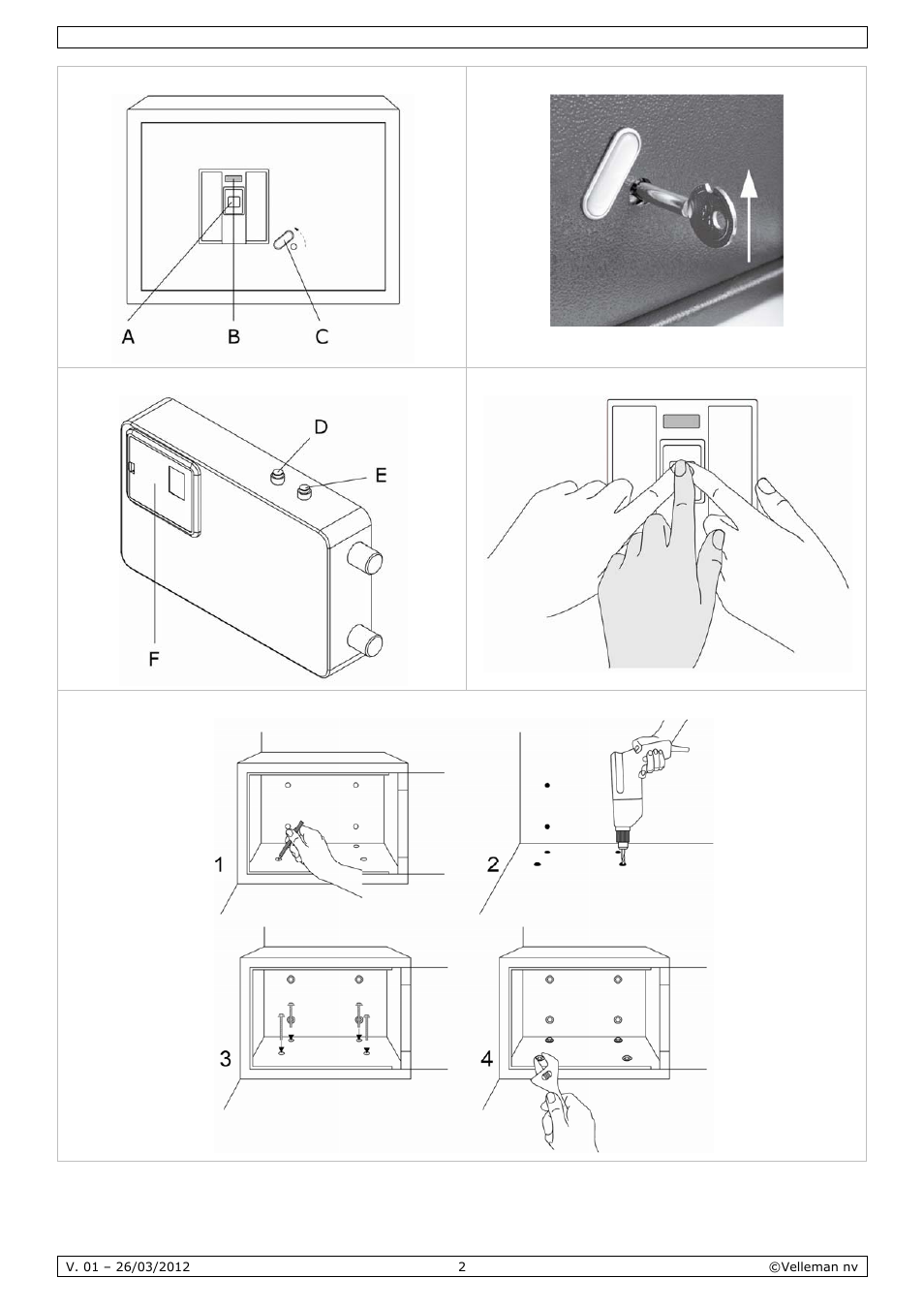 Velleman SSE038F2 User Manual | Page 2 / 22