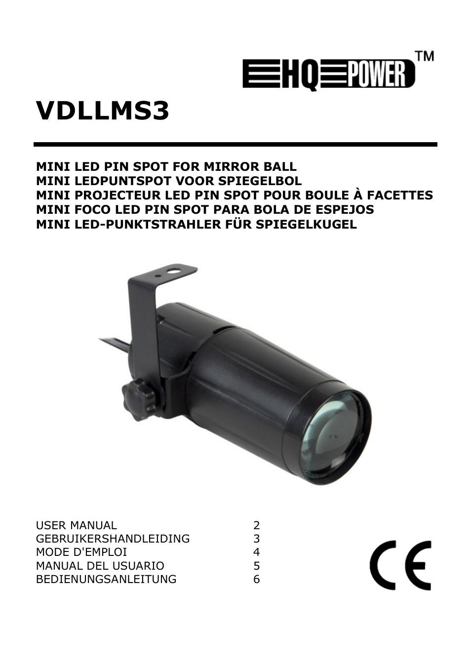 Velleman VDLLMS3 User Manual | 10 pages