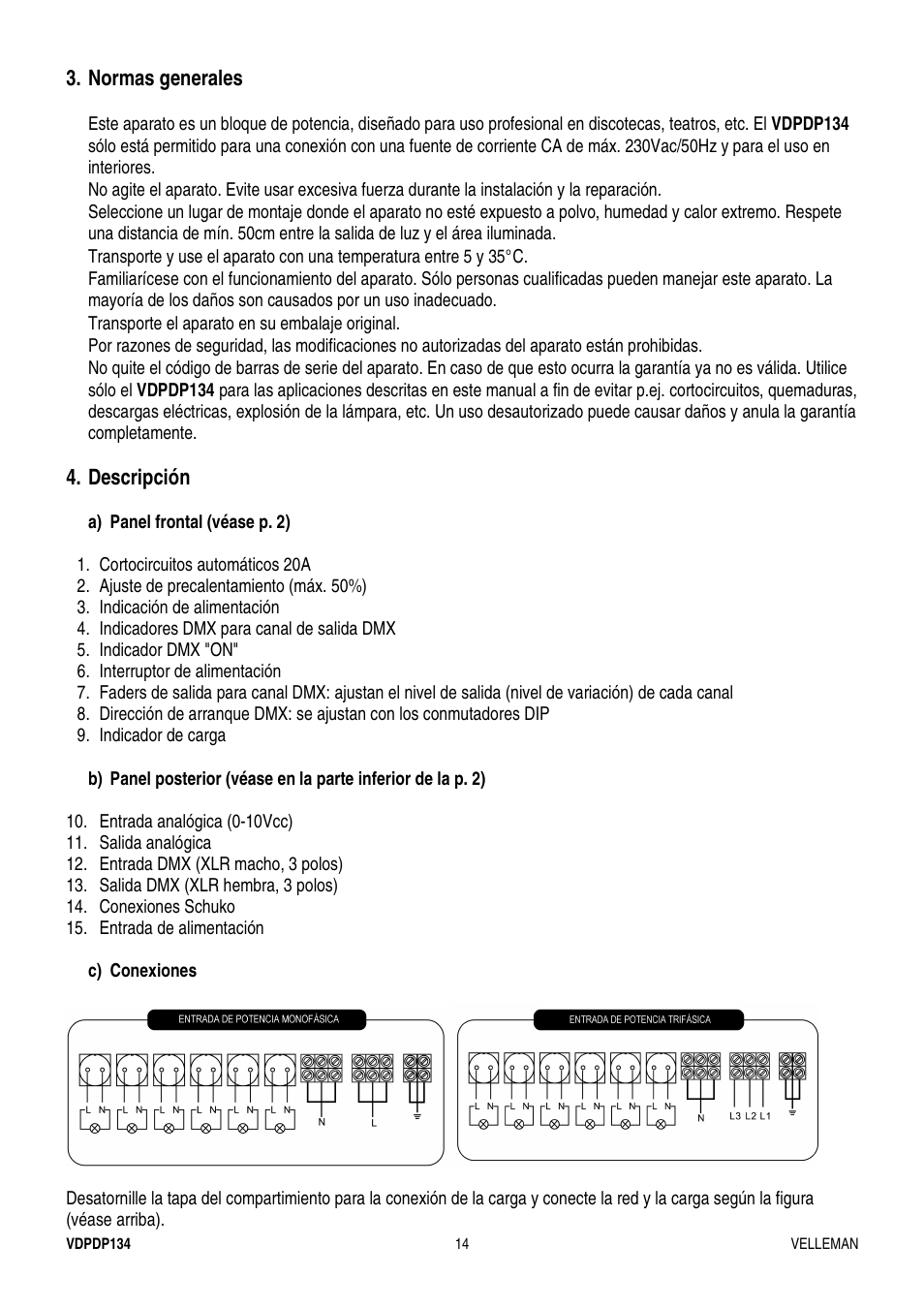 Velleman VDPDP134 User Manual | Page 14 / 19