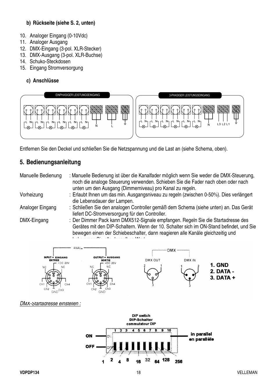 Velleman VDPDP134 User Manual | Page 18 / 19