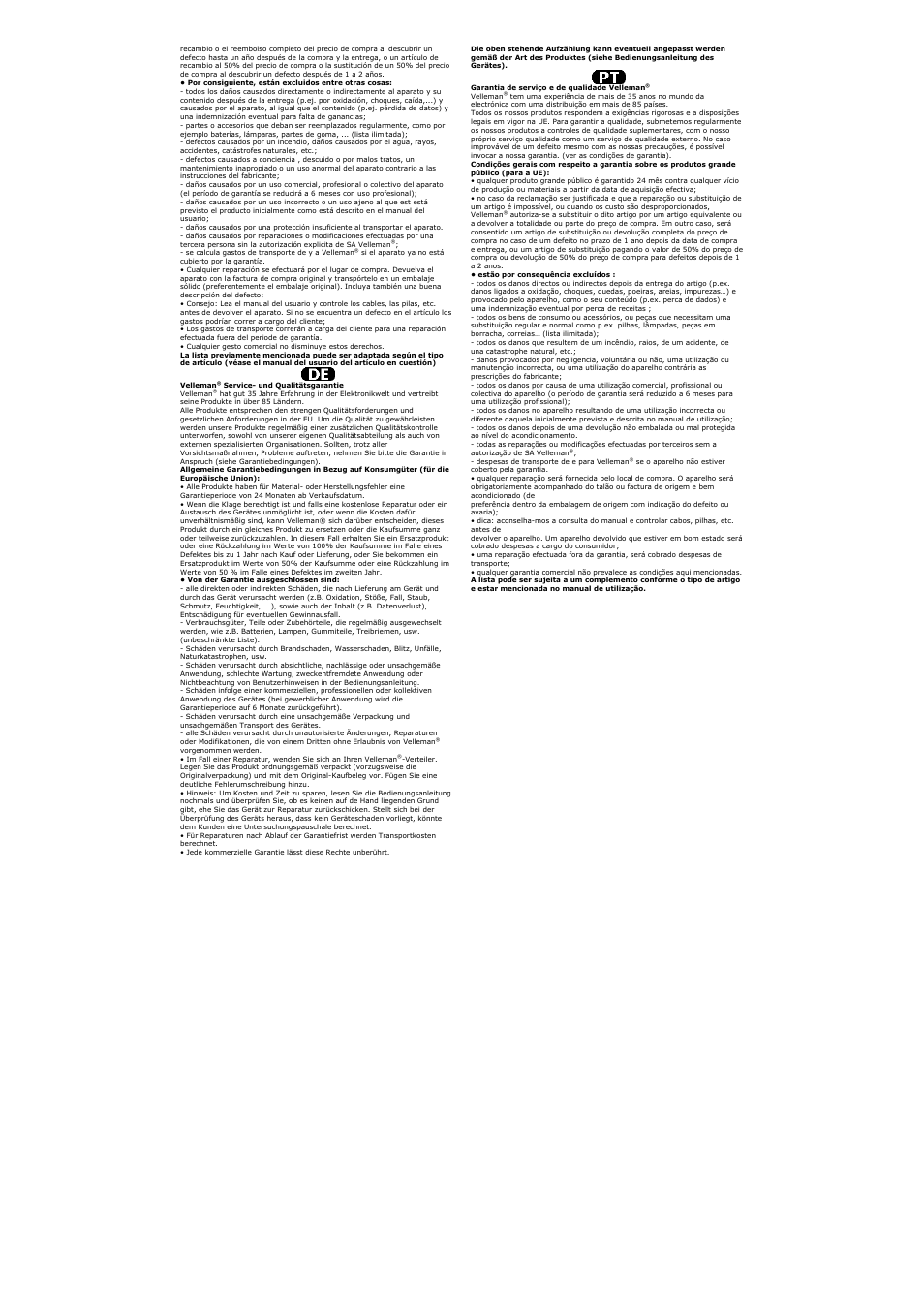 Velleman WHPC02 User Manual | Page 35 / 37