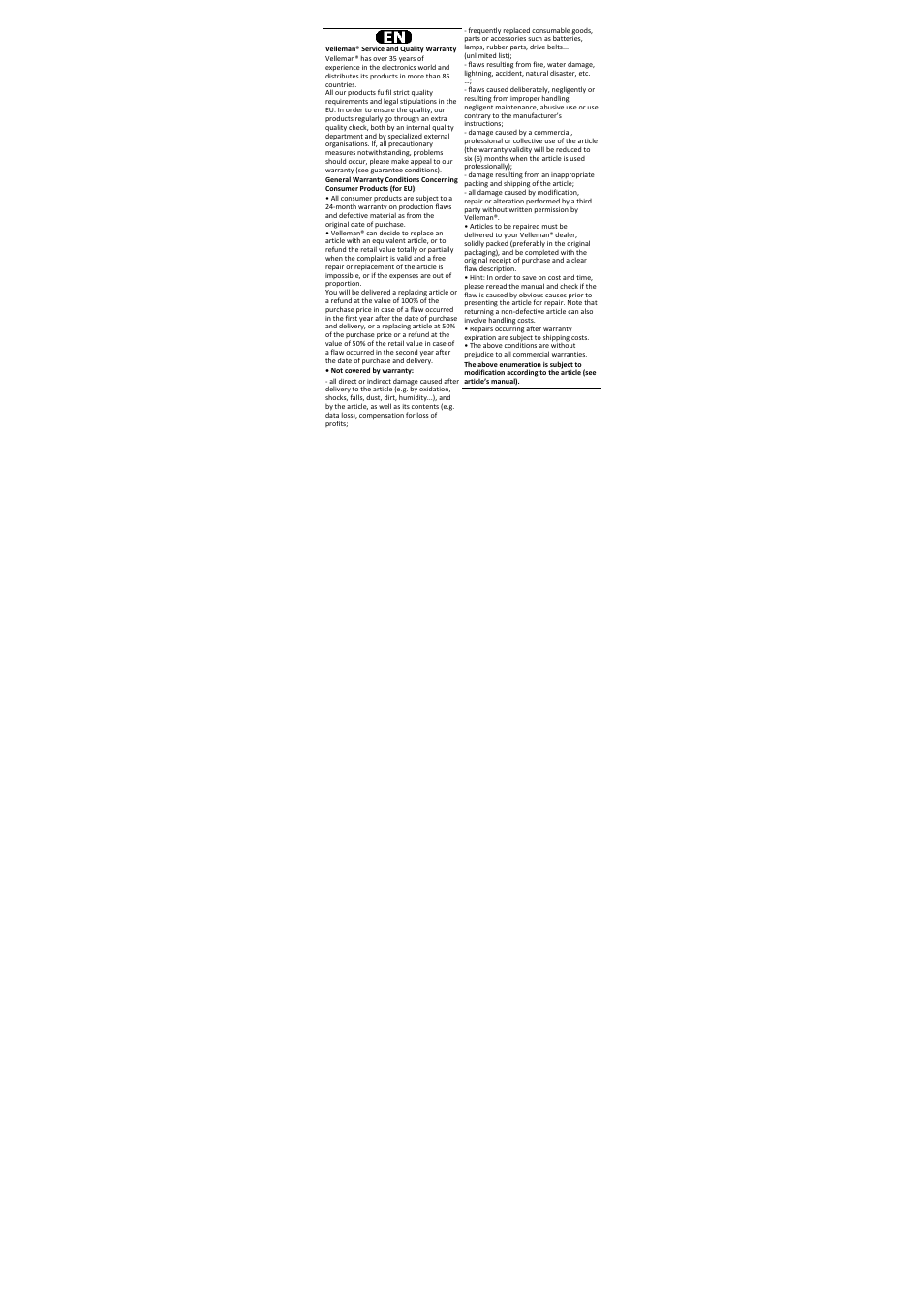 Velleman VTSS6 User Manual | Page 18 / 23