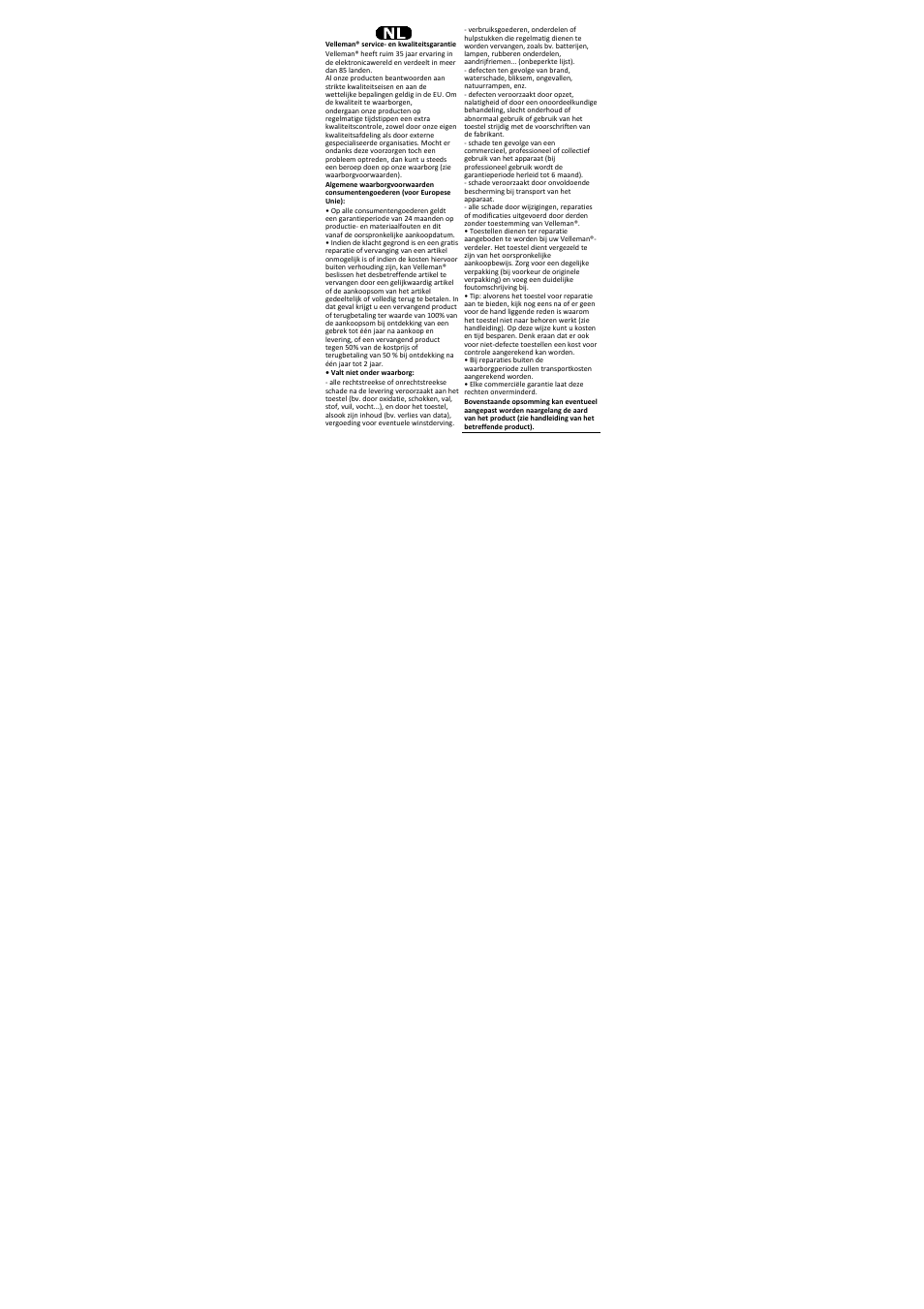 Velleman VTSS6 User Manual | Page 19 / 23